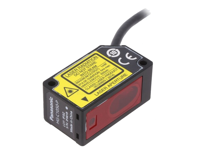 Sensor: afstanden; lasersensor; retro-reflectief; Bereik: 50mm Sensor: afstanden; lasersensor; retro-reflectief; Bereik: 50mm
